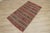 Traditional 1950s Turkish Southwestern Red Striped Hand Knotted Cicim Kilim Rug For Sale - Image 3 of 13