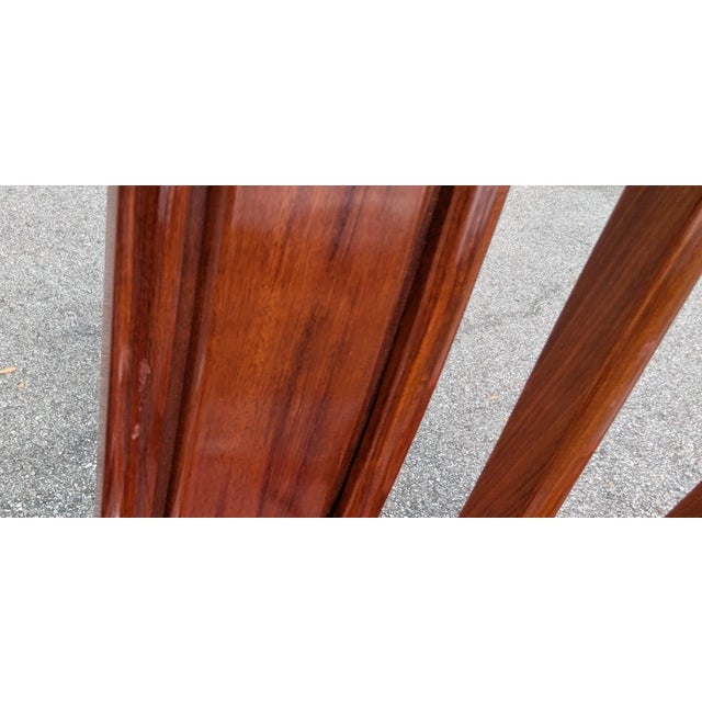 Chinoiserie Asian-Style Rosewood Dining Chair Set of 8 For Sale - Image 12 of 18