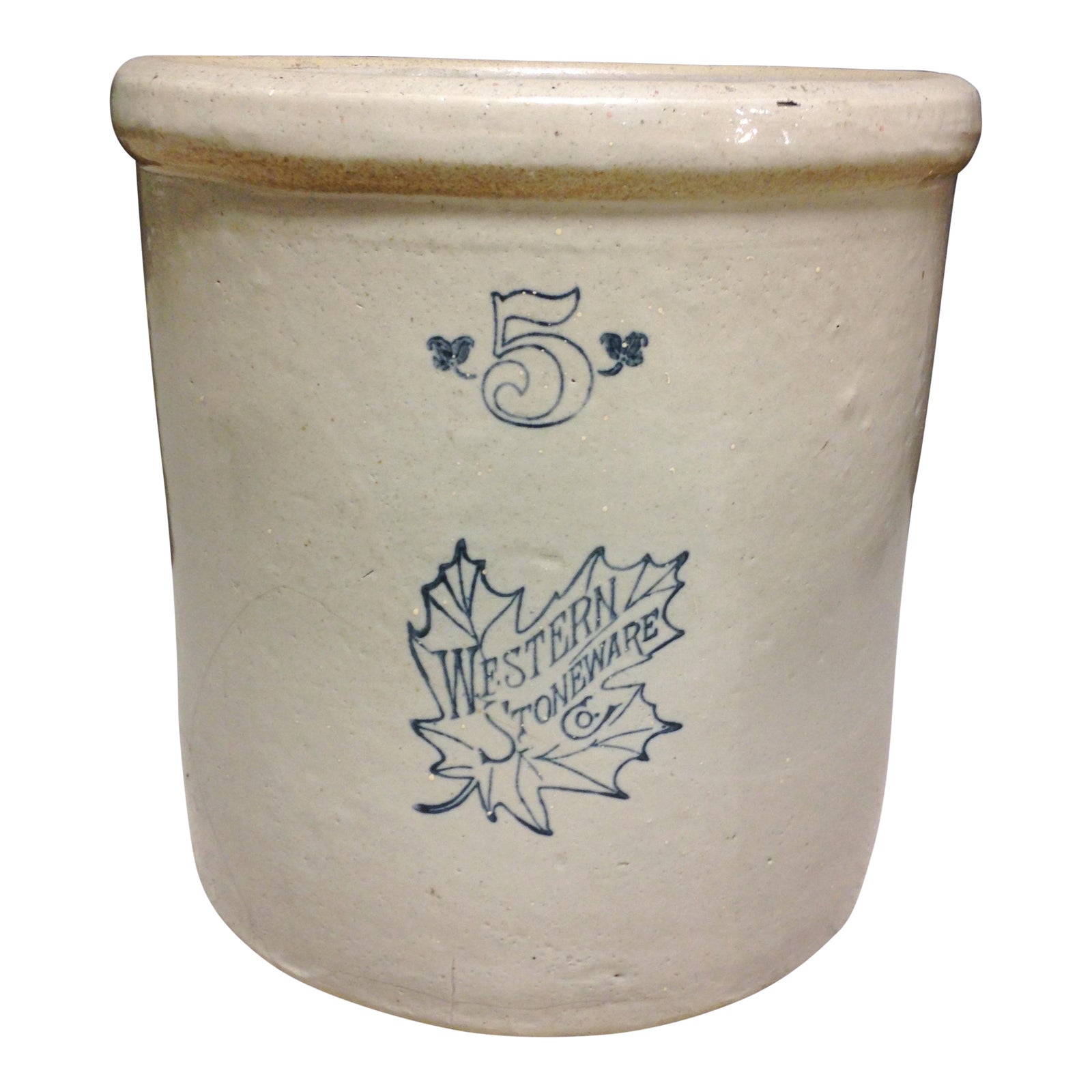 Western Stoneware Co. 5 Gallon Crock Chairish