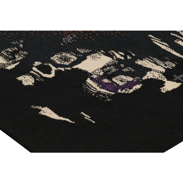 Signed Vintage Andre Borderie Tapestry With Abstract Patterns - Rug & Kilim For Sale In New York - Image 6 of 8