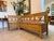 Farmhouse Corner Bench with Storage Function in Natural Wood For Sale - Image 6 of 15
