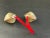 Late 20th Century Vintage Gold Art Glass Christmas Ornament Fortune Cookies For Sale - Image 5 of 9