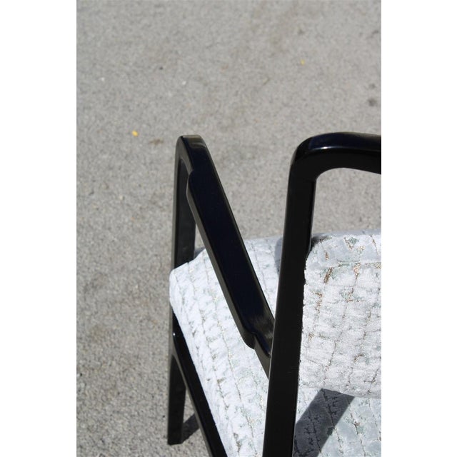 Wood Vintage Desk Chair by Vittorio Dassi, 1950 For Sale - Image 7 of 12