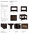 Contemporary Late 20th Century Williams-Sonoma Home Dark Walnut End Table With Lower Shelf For Sale - Image 3 of 4
