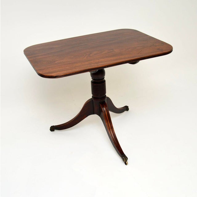 Antique Regency Tilt Top Table, 1800 For Sale - Image 9 of 9