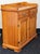 Late 20th Century Mastercraft Early American Style Stained Solid Pine Two-Drawer Side Cabinet For Sale - Image 5 of 10