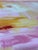Wood 1980s Abstract Painting Pink #3 on Stretched Canvas For Sale - Image 7 of 16