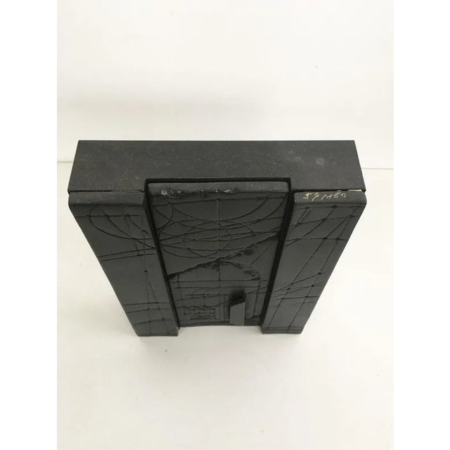 Metal Walter Valentini, Abstract Sculpture: City of the Sun, 1980, Bronze For Sale - Image 7 of 12