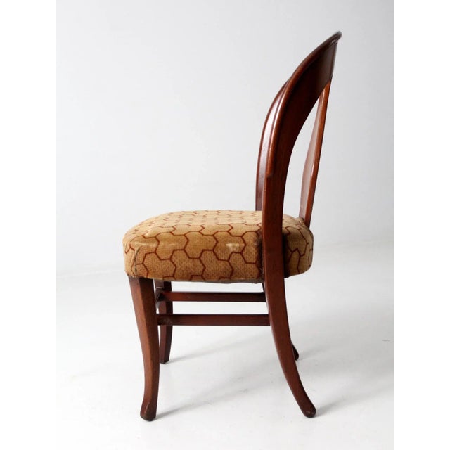 Antique Art Deco Train Chair For Sale - Image 4 of 13