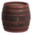 Vintage Wooden Barrel with Iron Hoops, Hungary, 1930 For Sale