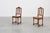 Hollywood Regency Antique Carved Oak Side Chairs, France, Set of 2 For Sale - Image 3 of 16