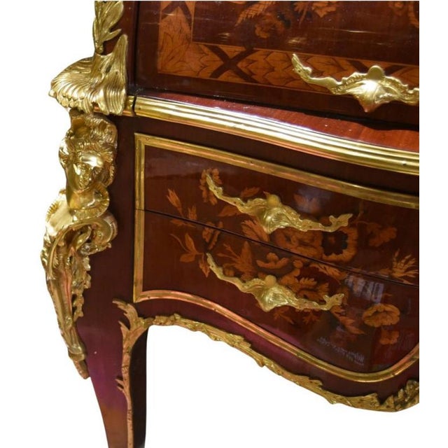 Louis XV Roll Top Desk For Sale - Image 10 of 12