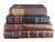 Set of 4 Antique 19c Joined Leather Bound Books W Secret Compartments For Sale - Image 4 of 5