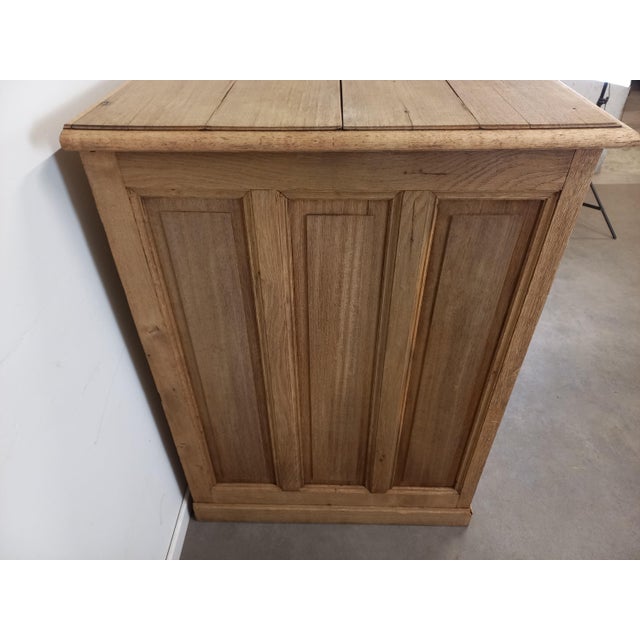 Vintage Drawer Cabinet in Oak For Sale - Image 15 of 18
