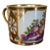 1800-1810 French Empire Porcelain Coffee Cup For Sale