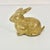 This little guy is adorable and will grace a table top in any room to delight your guests. The brass bunny is highly...