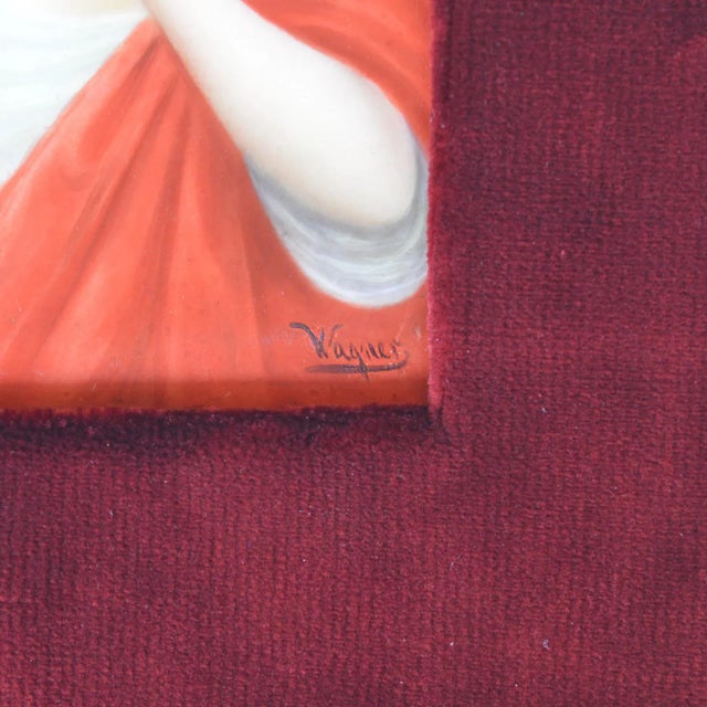 Set of Three Porcelain Plaques Germany Kpm Circa 1900's For Sale - Image 4 of 13