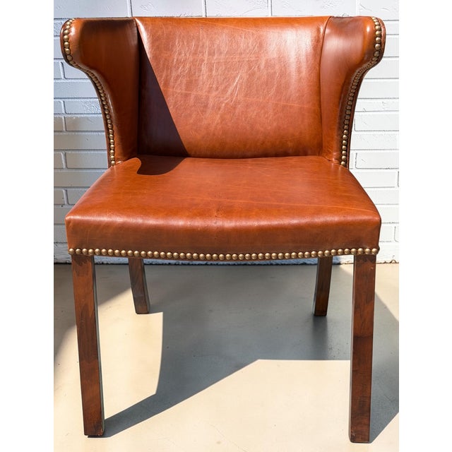 Frits Henningsen Art Deco Cuban Mahogany Armchair c.1933.