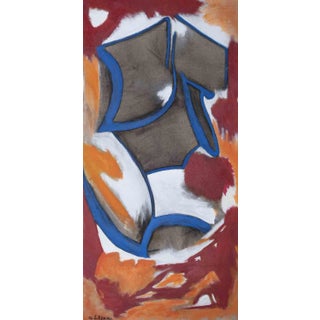 Giorgio Lo Fermo, Abstract Composition, Original Oil on Canvas, 2021 For Sale