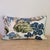 Custom listing - Thibaut Asian Scenic pillows in blue and green colorway. Double sided, invisible zippers and...
