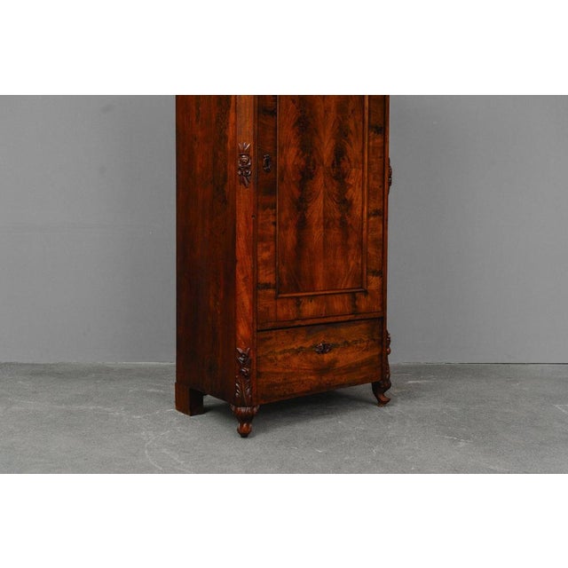 Wood Louis Philippe Cabinet in Mahogany For Sale - Image 7 of 18
