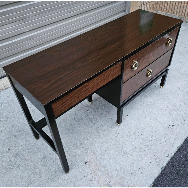 Mid 20th Century Edward Wormley Desk by Dunbar For Sale - Image 9 of 12