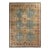 Rug & Kilim’s Oversized Distressed Christo Rug in Gold and Blue, 12x16 For Sale
