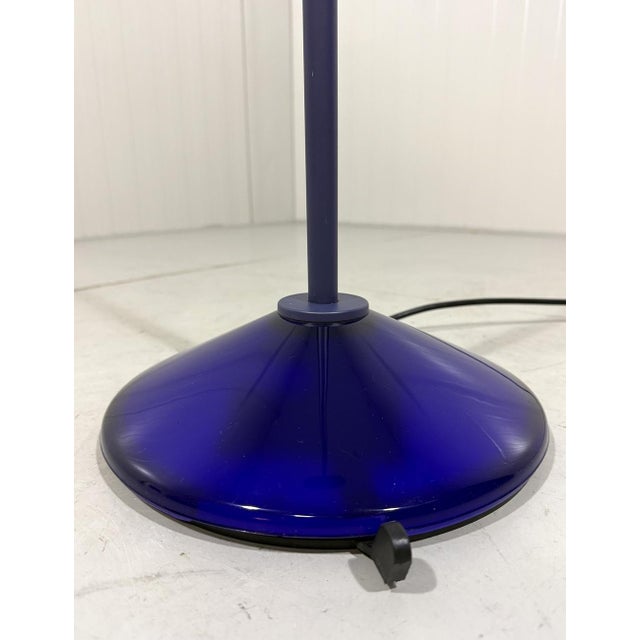 Metal Floor lamp Jill A380 in Blue by Arteluce Italy, 1970s For Sale - Image 7 of 18