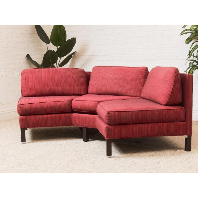 Vintage, cozy, and uniquely one-of-a-kind this sofa/sectional is the perfect piece that looks good in any style interior...