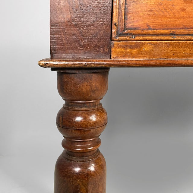 Italian Modern Desk in Wood, 1980s For Sale - Image 18 of 18