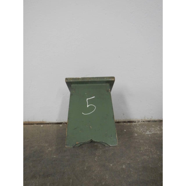 1960s Stool in Fir, 1960 For Sale - Image 5 of 10