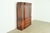 White Furniture White Furniture Georgian Flame Mahogany Breakfront Bookcase Cabinet, Circa 1960s For Sale - Image 4 of 16