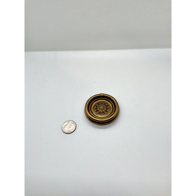 Hickory Chair Decorative Pull Antique Brass. Traditional Style.