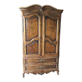 Drexel Heritage Brittany Country French Armoire For Sale