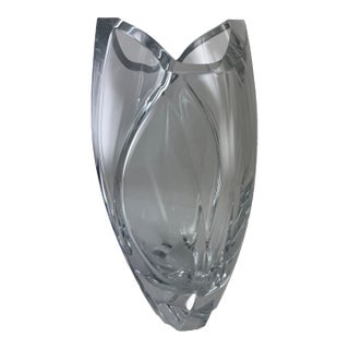 Baccarat Large R.Rigot Giverny Vase 10 5/8" - France For Sale