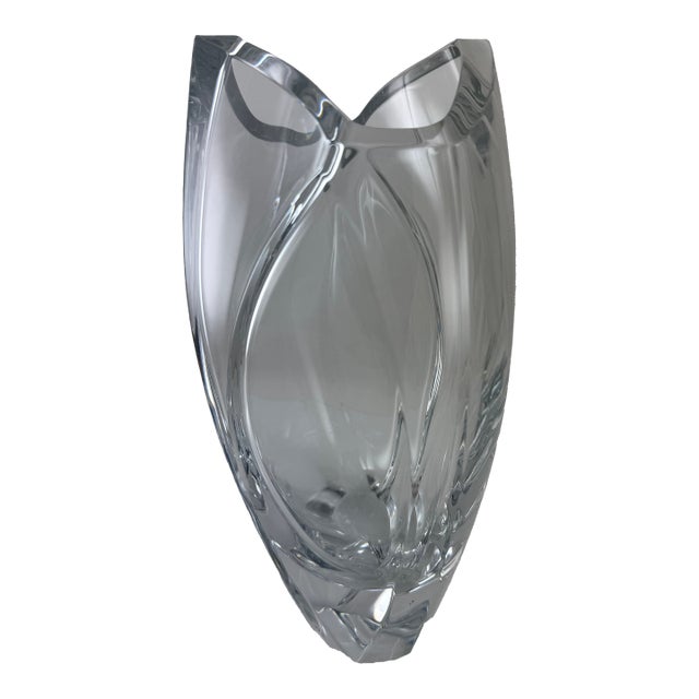 Baccarat Large R.Rigot Giverny Vase 10 5/8" - France For Sale