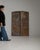 This 1900 - 1909 door from France is finished in chocolate, worked in iron. Its form follows honest, well-proportioned...