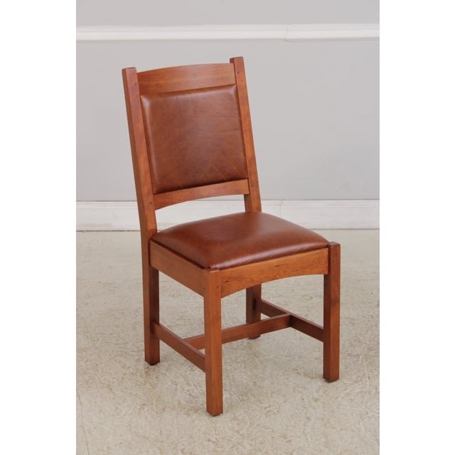 Age: C.2012 Details: Brown Quality Leather Arts & Crafts High Quality Construction Offered @ Fraction Original Retail Cost...