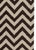 Textile Contemporary Zig-Zag Design Brown, White Wool Rug by Doris Leslie Blau For Sale - Image 7 of 7