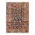 Colorful Antique Kuba Carpet With Intricate Geometric Design 3'7"x5'1" For Sale