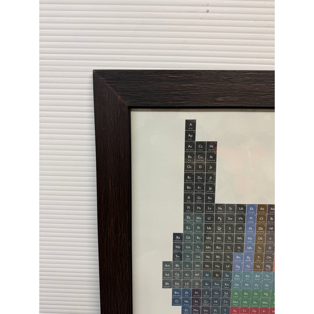 Original Print Periodic Table of Heavy Metals, Framed For Sale - Image 9 of 12