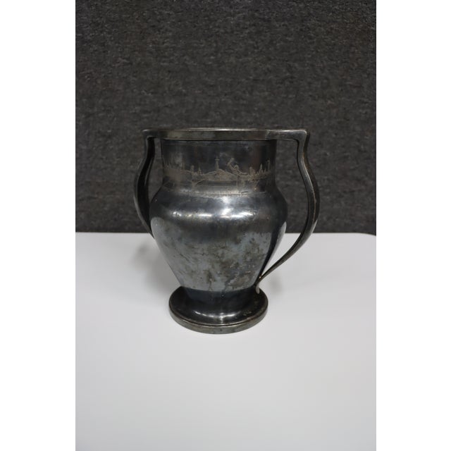 Metal 913 Rodgers Brothers Silver-Plated Golf Trophy Cup For Sale - Image 7 of 14