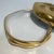 Contemporary Waylande Gregory Gold Covered Dish For Sale - Image 3 of 7