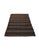 Mid-Century Modern Brown Vintage Striped Kilim Rug - 4`4″ X 9`0″ For Sale - Image 3 of 6