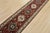 An authentic vintage traditional Kashmar runner hand-knotted with fine wool and natural dyes. This intricately woven rug...