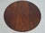 1980s Henkel Harris Spnea Mahogany Drop-Leaf Occasional Table For Sale - Image 5 of 17