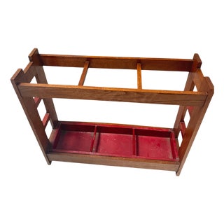 Art Deco Modernist Umbrella Stand by Piet Izeren for De Genneper Molen, 1920s For Sale