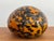 Late 20th Century Orange Spotted Murano Style Glass Paper Weight For Sale - Image 6 of 6