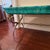 1970s Vintage Neoclassical Style Faux Malachite Director Desk For Sale - Image 10 of 12