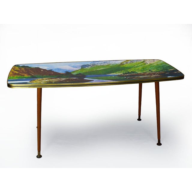 Mid-Century Coffee Table with Dansette Legs, 1950s For Sale - Image 6 of 15
